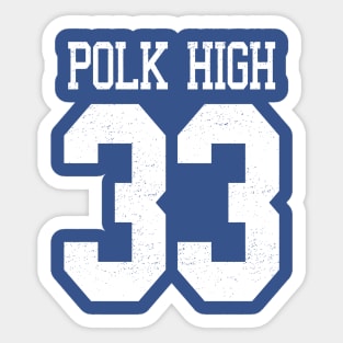 Polk High Sticker